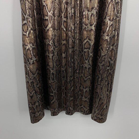 L'AGENCE Dress Auden Sequin Leopard Sleeveless Mini *** - Picture 13 of 15